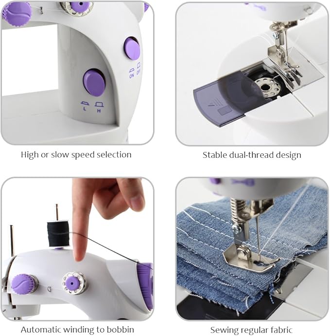 ProStitch Mini™ – Smart Portable Sewing Machine for Effortless Repairs