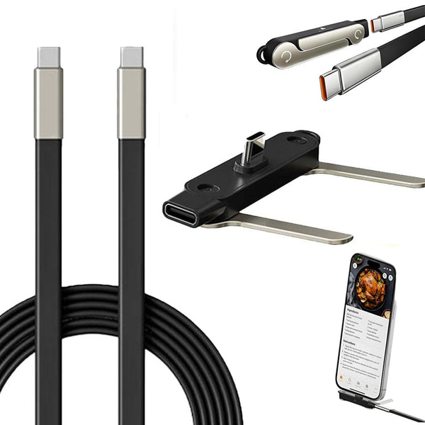 FlexStand™2-in-1 Detachable Charging Cable⚡