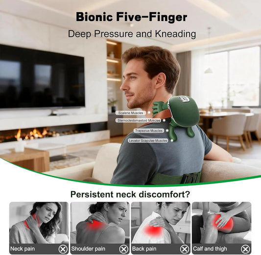 Relieva™ Deep Tissue Neck & Shoulder Massager