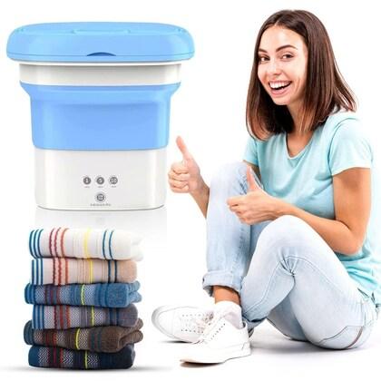 UltraClean™ Portable Mini Washing Machine (11L) with Spin Dryer