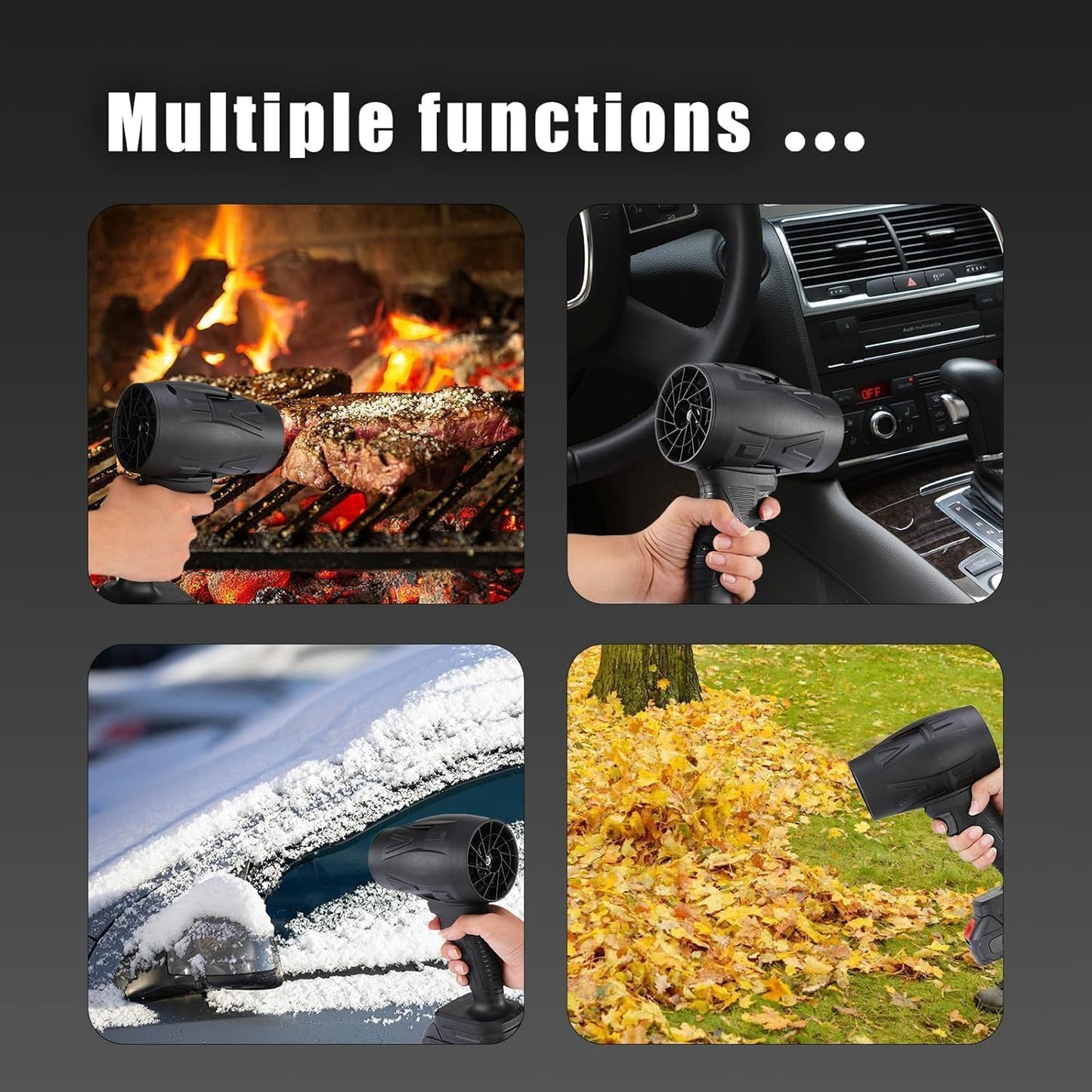 TurboForce™ Violent Fan Pro — Ultra High-Speed Portable Air Blower