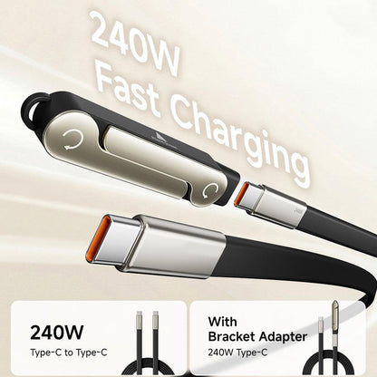FlexStand™2-in-1 Detachable Charging Cable⚡