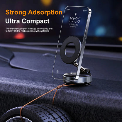 MagGrip™ Magnetic Mobile Holder — Strong Hold, 360° Hands-Free Convenience