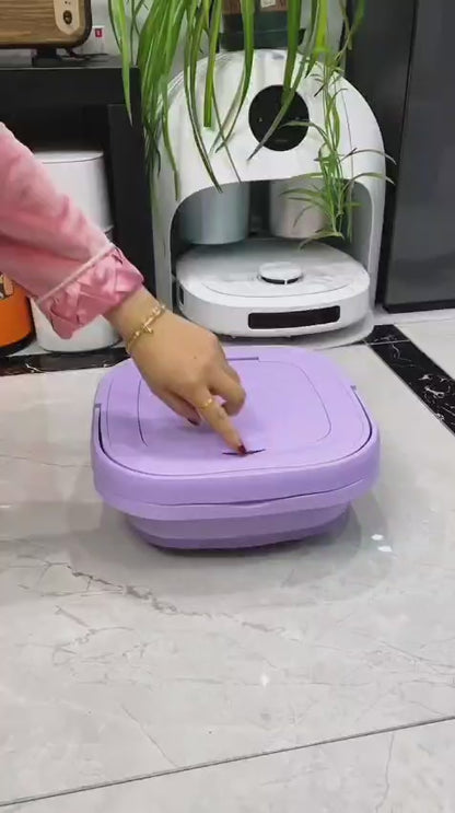 UltraClean™ Portable Mini Washing Machine (11L) with Spin Dryer